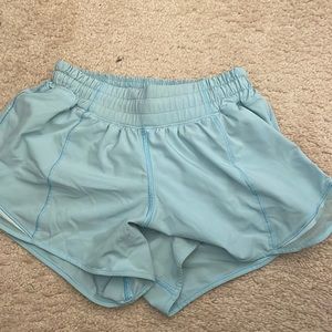 Blue lululemon shorts